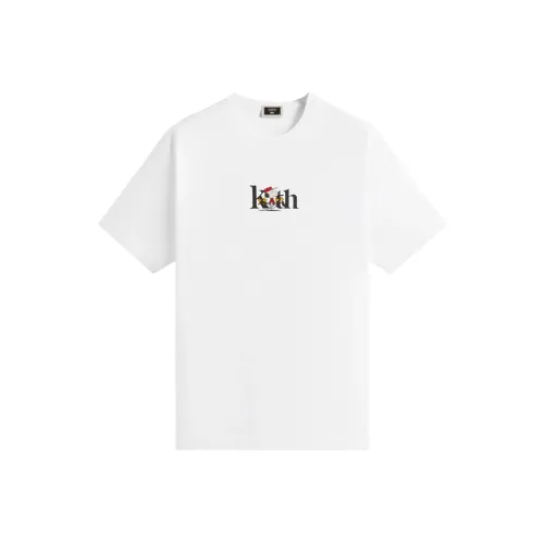 KITH Collaboration Белая Мужская T-Рубашка