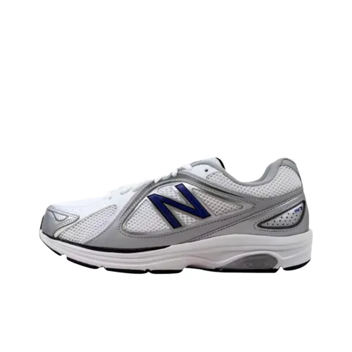 New Balance NB 847 Устойчивый к истиранию Низкий Топ Повседневная Беговая Обувь Мужская Белый Серебряный