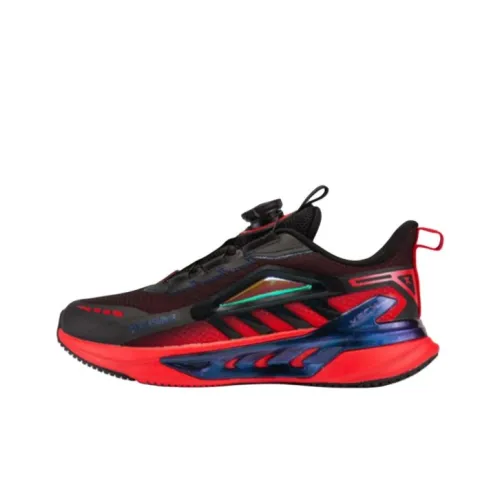 XTEP Анти KICK и Устойчивый к Износу Низкий Топ Детская Беговая Обувь Красная Черная Подростки