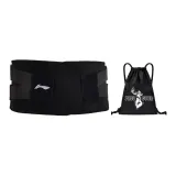 Подкладка Черная Защита для талии + Пламя Граффити Черный Двухплечевой Мешок для хранения