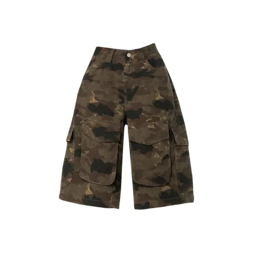 SHIJI SY 5077 1 Камуфляж Женские Шорты Карго