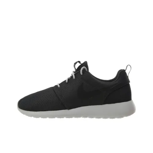 Nike Roshe One Устойчивая к истиранию Низкая Повседневная Обувь Унисекс Черная
