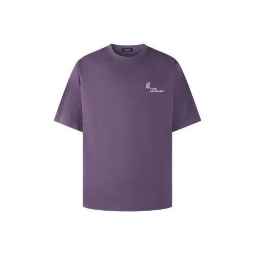 FIVE CM Серый Фиолетовый Красный Унисекс T-рубашки