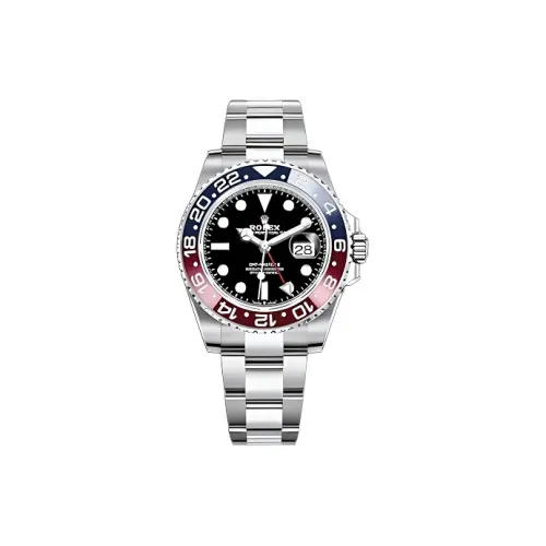ROLEX Автоматический Механический Часы Мужские Greenwich Type II 40 мм Черные