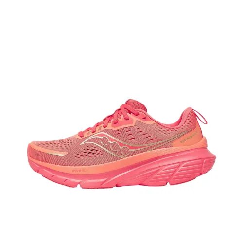 Saucony Guide 18 Low Топ Беговые кроссовки Женские Красный