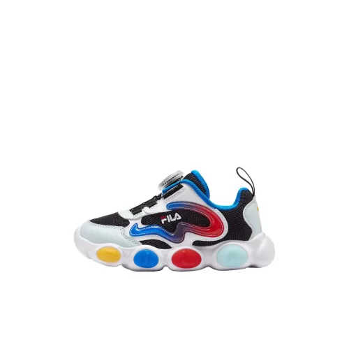 FILA KIDS Classic Culture Детские кроссовки для тренировок Низкий топ Толстый Джинсовый синий/Illusion Blue Для дошкольников