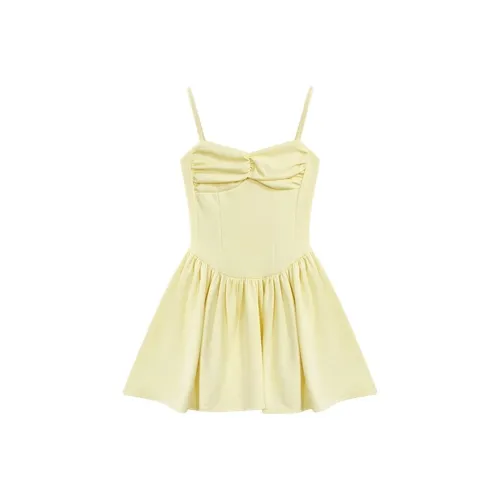 YINLEI Желтые Женские Слиплатья