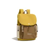 Жёлтый и коричневый + сумка для покупок + подвеска