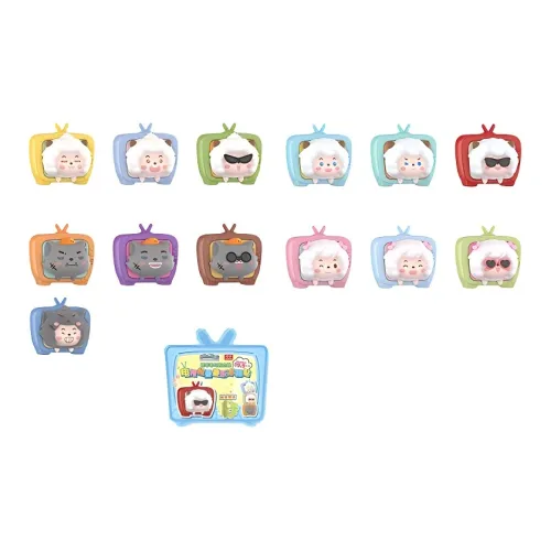 Playpoint Unlimited x Pleasant Овца And BIG Волк TV Jenga Collection Наклейки для холодильника Слепые коробки