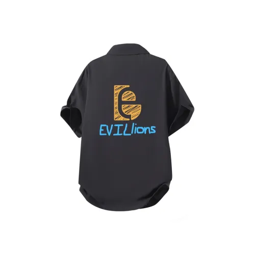 Evil Lions Короткий рукав рубашка унисекс
