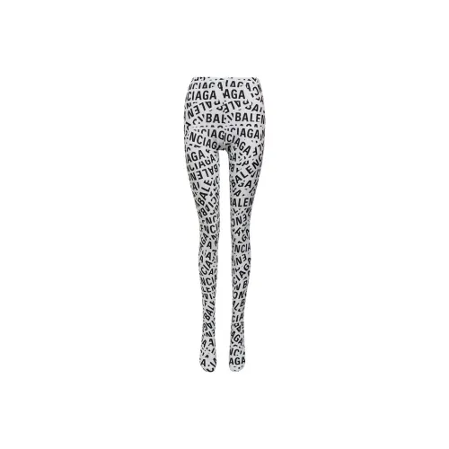 BALENCIAGA Белые Женские Леггинсы