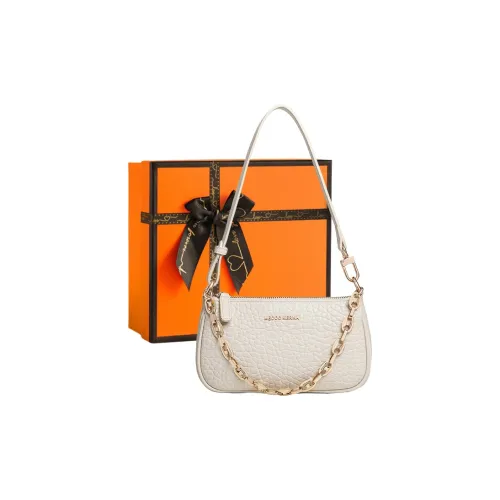 OUBOTE Сумка через плечо из синтетической кожи стандартная женская цвет экрю