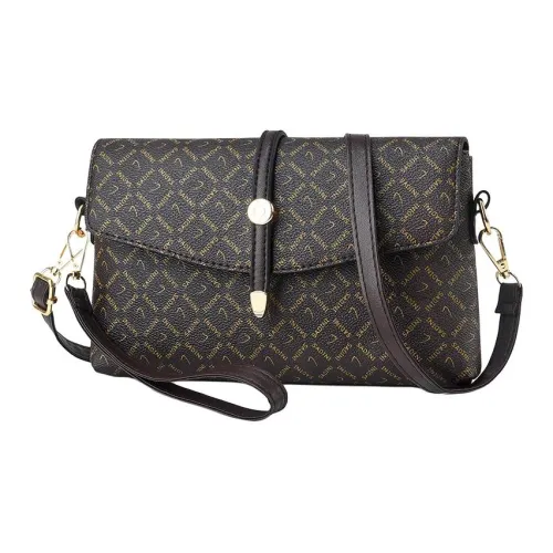 Boniu ПУ (полиуретан) Сумка через плечо Стандартная Женская Черная Стрелка Узор