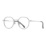 Черно‑серебряная оправа