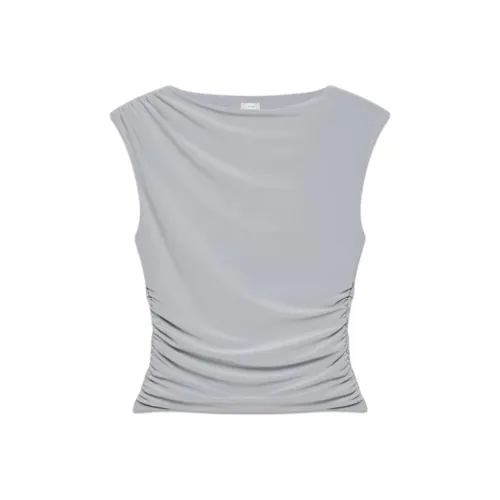 ARITZIA Луна Пыль Серый Женские Т-рубашки