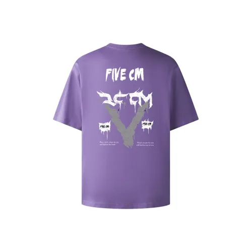 FIVE CM Розовый Фиолетовый Унисекс T-рубашки