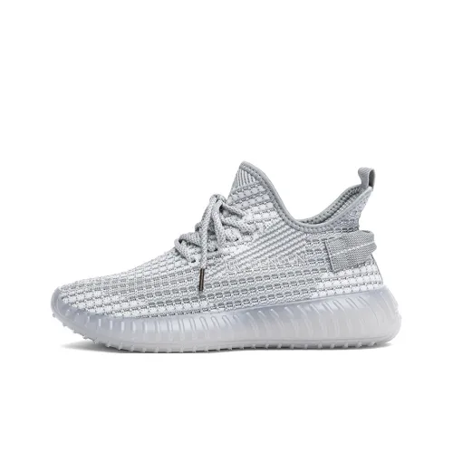 RENBEN Износостойкие амортизаторы низкий топ повседневный унисекс белый серый