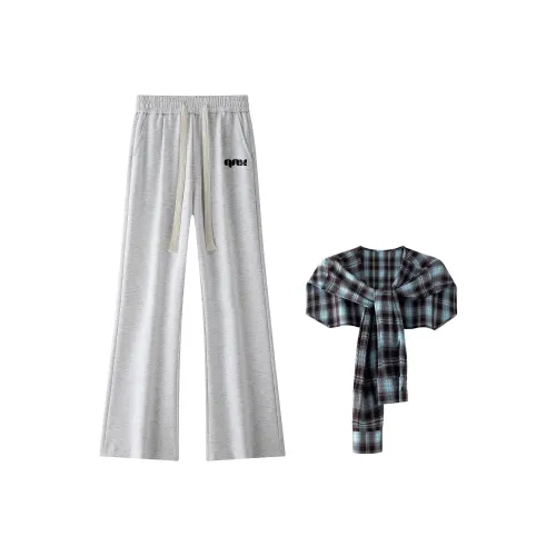 Qnxeey Унисекс Повседневные Брюки