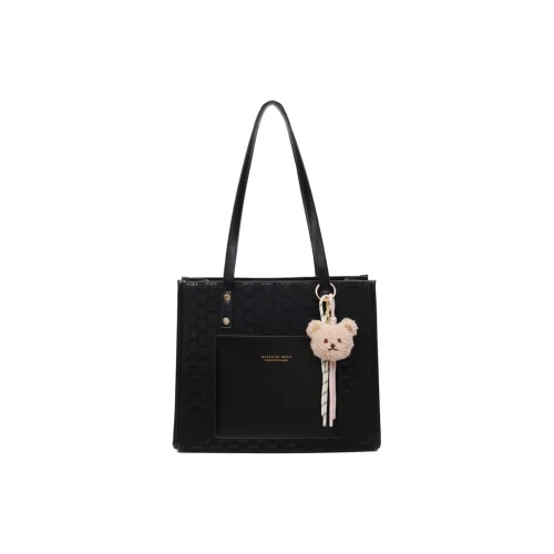 Meow In The Grass ПУ (полиуретан) Сумка через плечо Стандартная Женская Черная Коричневая Розовая Бургунди