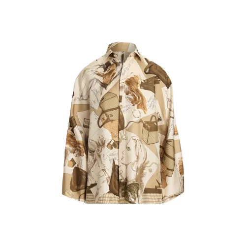 Ralph Lauren Collection Рубашка Женская Бежевая Желтая