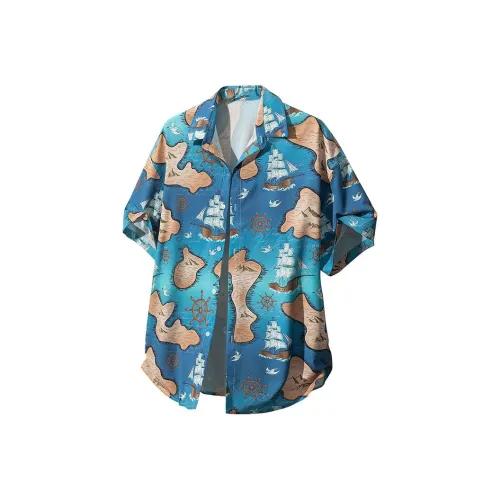 FUNST Морской стиль Dreamscape Мужская рубашка