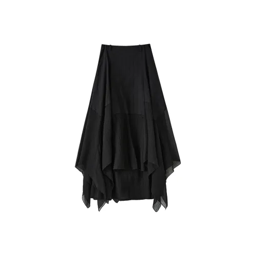 TAGEECHITA Повседневный Длинный Юбка Женские