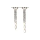 Яблоко украшенное стразами, ремешок - звездный свет