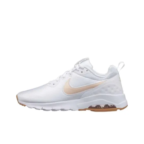 Nike Air Max Motion Abrasion Resistant Низкие Беговые кроссовки Женские Белые