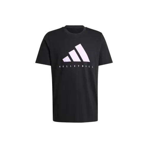 adidas clothing Черная унисекс футболка