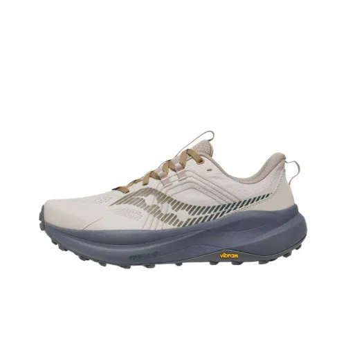 Saucony Xodus Ultra 4 Low Топ Беговые кроссовки Мужской Синий Серый