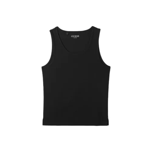 GUESS Мужские майки черного цвета
