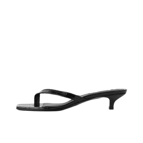 TOTEME Шлепанцы 3,5 см Женские Черные