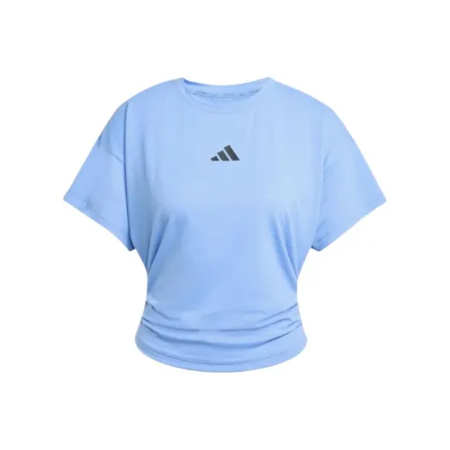 adidas clothing Blue Женские Футболки