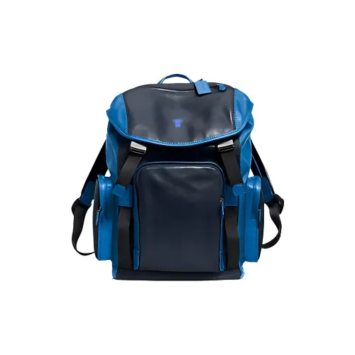 COACH Sport Кожа Рюкзак Средний Мужской Темно-синий