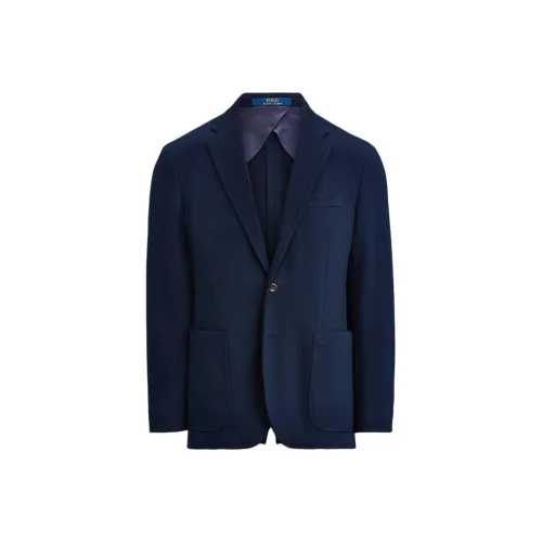 Polo Ralph Lauren SS24 Бизнес Костюм Пальто Мужской Морской Синий