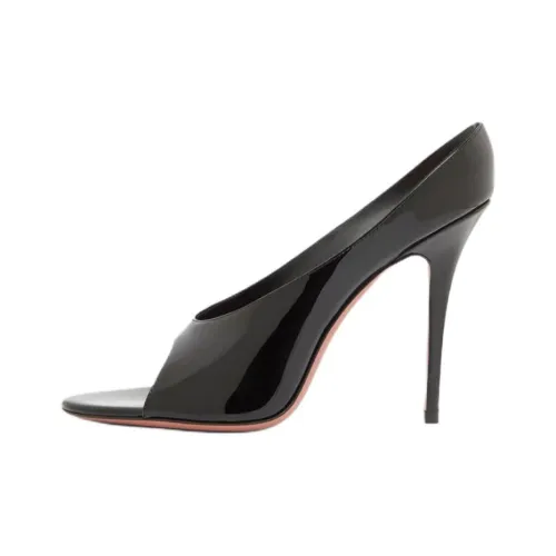 AMINA MUADDI Anok one Ремень Сандалии 10,5cm Женские Черный