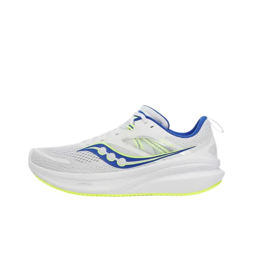 Saucony OMNI 22 Амортизация Низкий Топ Беговые Кроссовки Мужские Синие Белые