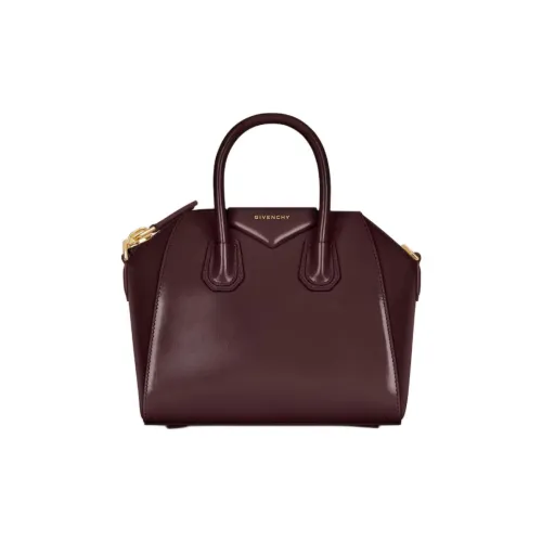 Givenchy Antigona Телячья кожа Сумка Мини Женская Бургунди