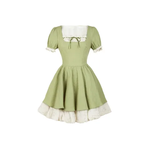 Sorrow Matsumoto Короткое платье с короткими рукавами женское