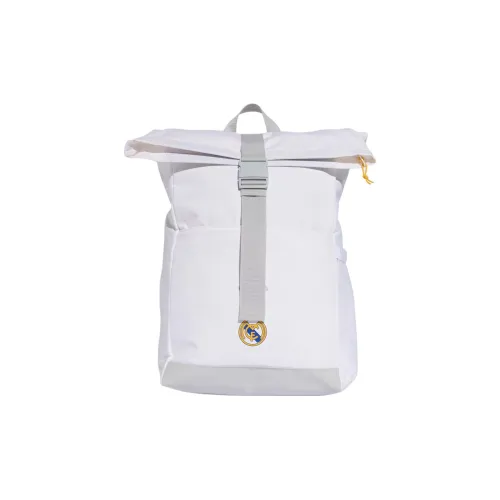 Adidas Polyester Backpack Unisex White