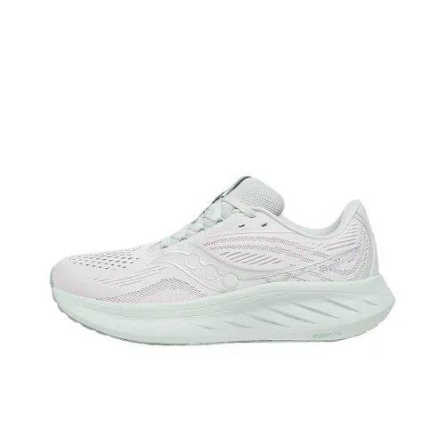 Saucony Ride Yutu 18 Беговые кроссовки Низкий верх Светло-зеленый Женский
