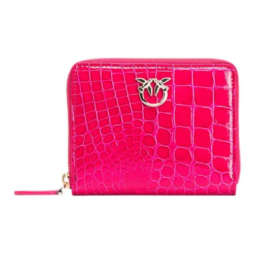 PINKO Galleria Телячья кожа Кошелек Женские Розово-красный