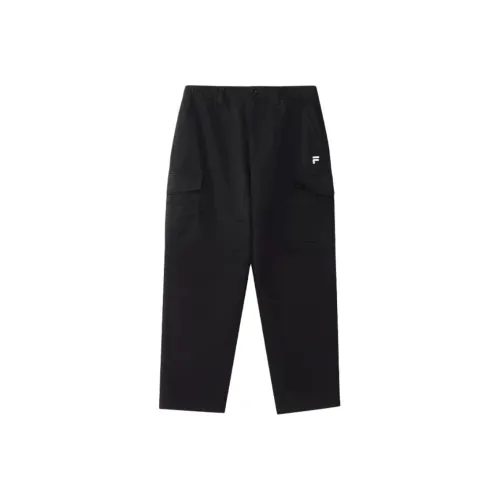 FILA FUSION Глубокий Черный BK Мужские Карго Брюки