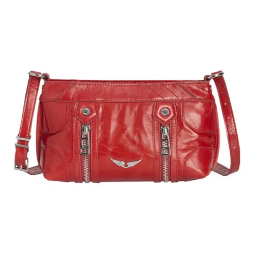 Zadig Voltaire Сумки через плечо из коровьей кожи стандартные женские красные