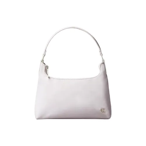 CALVIN KLEIN Полиэстер Одно Плечо Сумка Маленькая Женская Белая