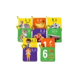 [5 коробок] Животные + Фрукты & Овощи + Фигура с принтом + Транспорт + Числа (450 узоров)