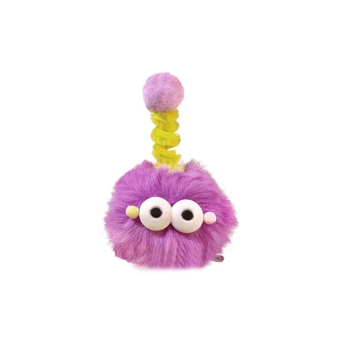 MENGNI Плюшевые заколки для волос женские