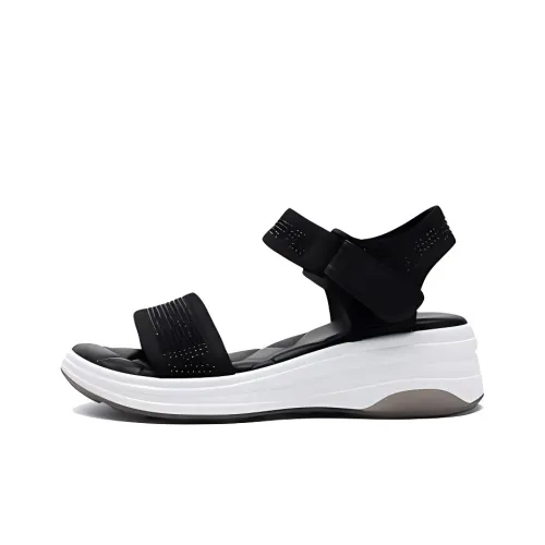 GOLDLION Пляжные сандалии Черные Женские