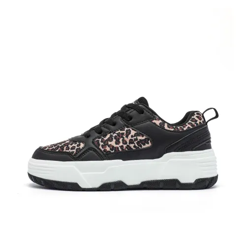 Singing Аbrasion Resistant Lightweight And Breathable Низкие Кроссовки для Скейтбординга Унисекс Черные