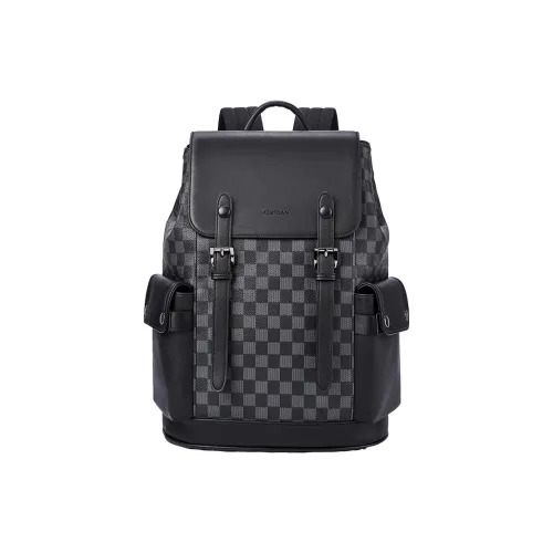 MEXICAN PVC Поливинилхлорид Ноутбук Сумка Рюкзак Мужской Черный